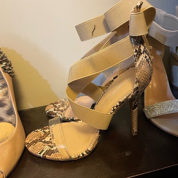 Snake print Sandals - never worn - Picture 2 of 3